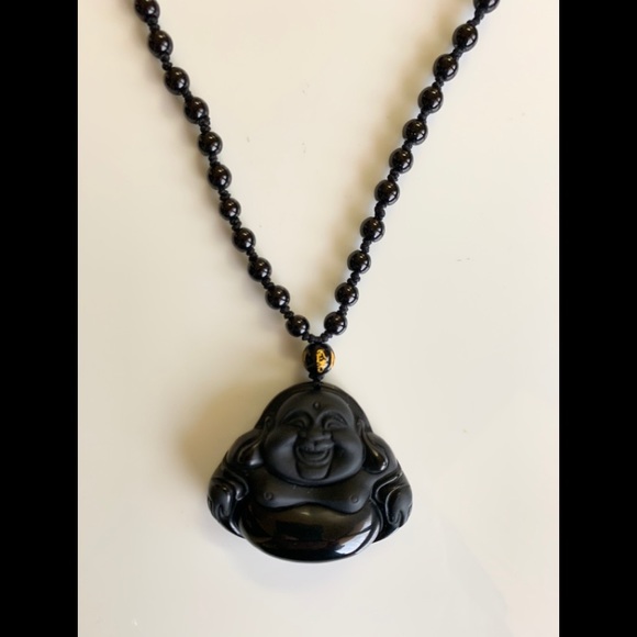 Jewelry - AMAZING Buddha necklace w/adjustable neckline!! 🖤